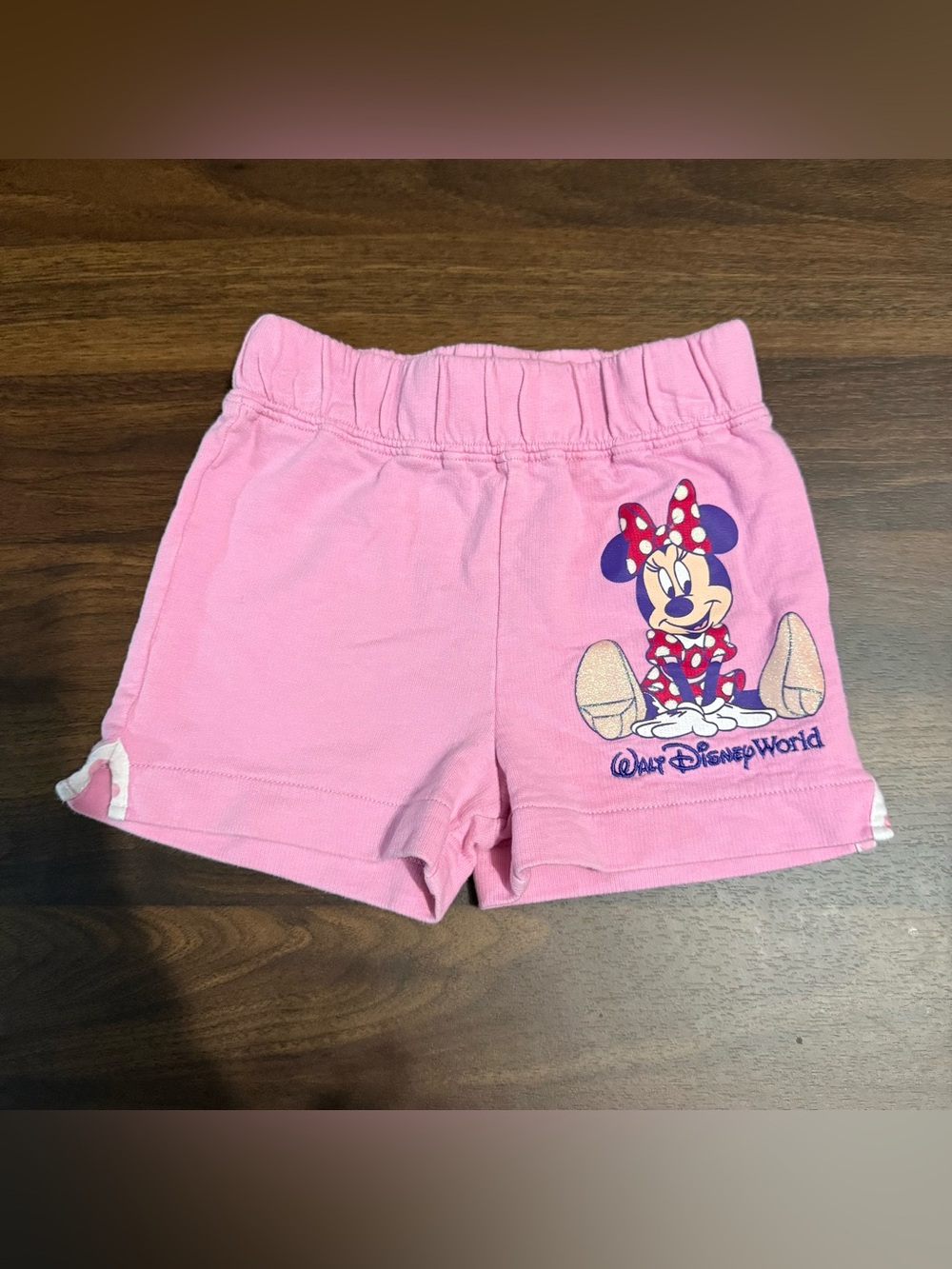 Girls vintage Disney Minnie Mouse shorts